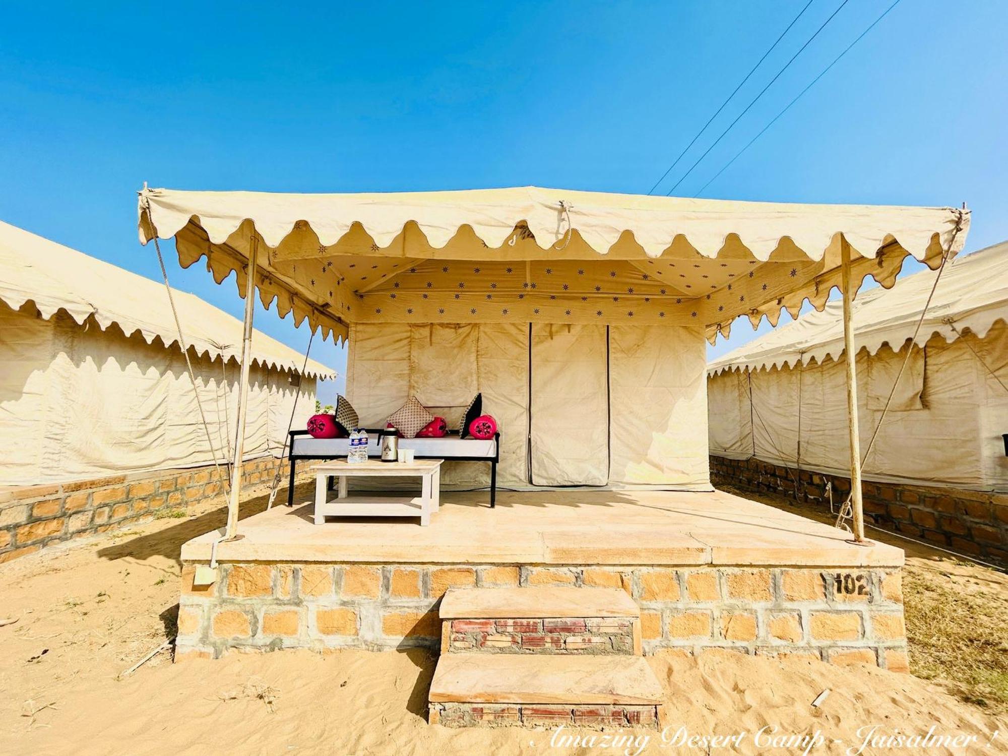 Amazing Desert Camp Jaisalmer Bagian luar foto